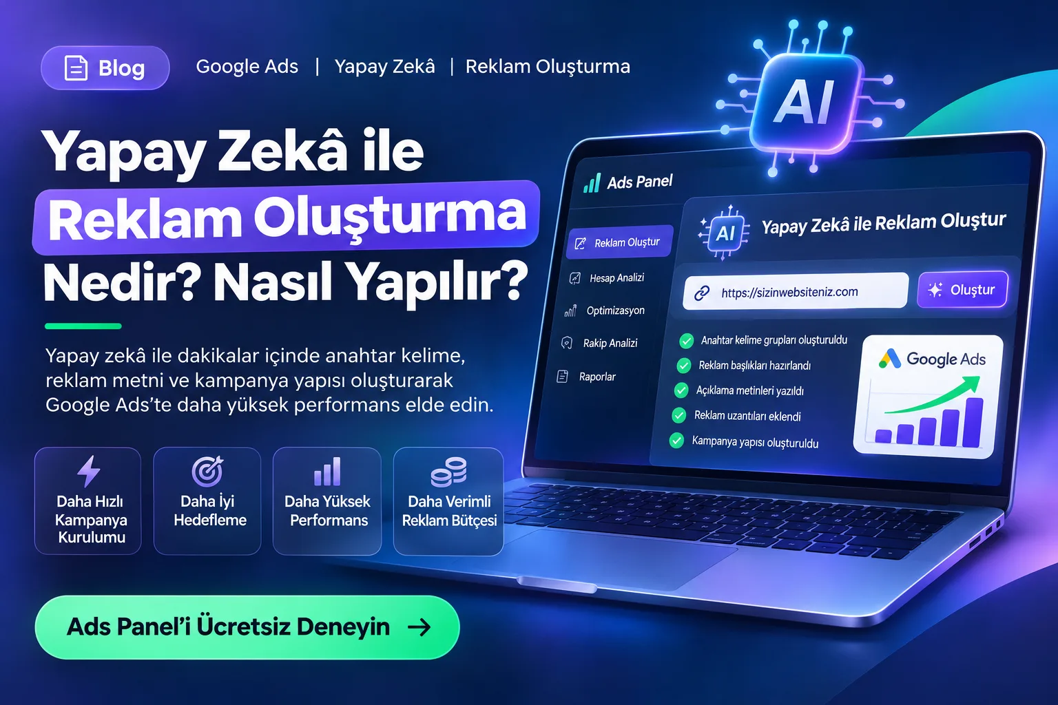 Yapay Zekâ ile Reklam Oluşturma Nasıl Yapılır?